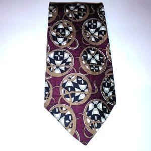 Zylos By George Machado Italian Silk Neck Tie